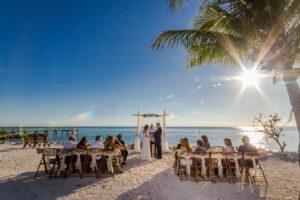 Beautiful beachfront Marathon Florida Keys Wedding