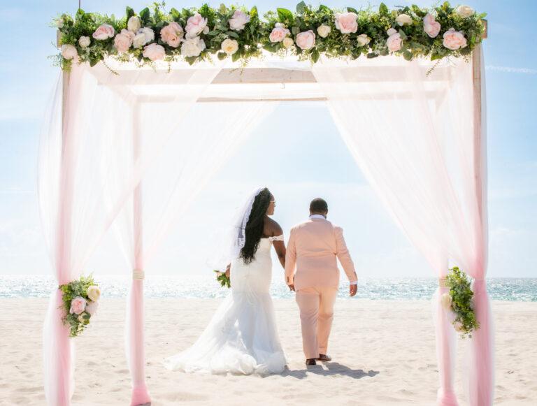 Beach Elopement Miami South Beach Wedding